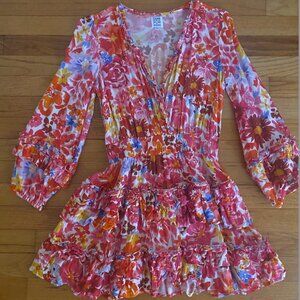 Cake for Dinner Pink Floral Mini Dress | Southern Boutique